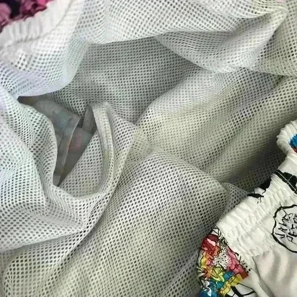 Swiminista x James Peter Henry Board Shorts & Rash guard Shirt Size Medium NWT​​ - Picture 5 of 9